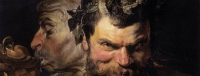 Two Satyrs (1618-1619, Peter Rubens, extracto)