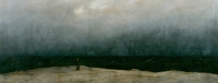 &quot;The Monk by the Sea&quot; (1808-1810) - Caspar David Friedrich